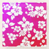 Hawaiianische Printwerbung Glasuntersetzer (Vorderseite)