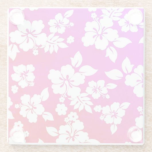 Hawaiianische Printwerbung Glasuntersetzer (Rückseite)