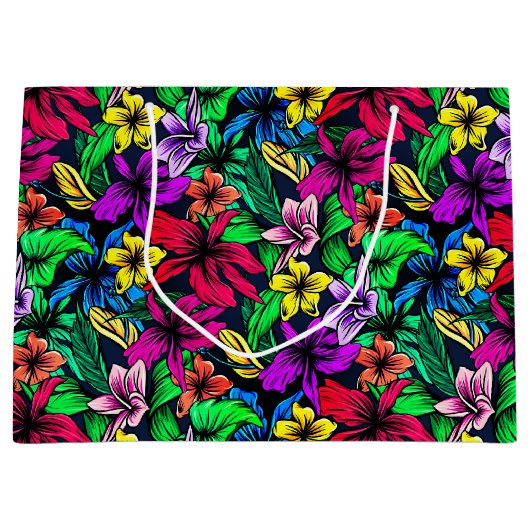 Hawaiianische Printwerbung Große Geschenktüte (Vorderseite)