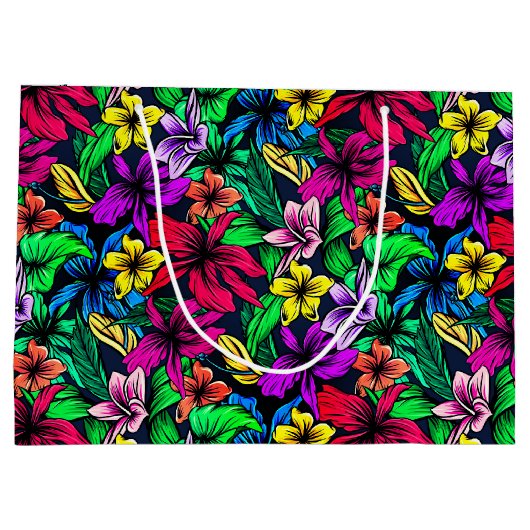 Hawaiianische Printwerbung Große Geschenktüte (Rückseite)