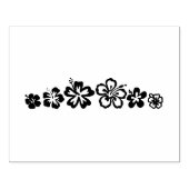 Hawaiianische Printwerbung Gummistempel (Prägung)