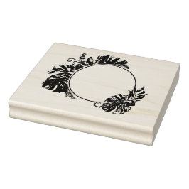 Hawaiianische Printwerbung Gummistempel