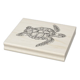 Hawaiianische Printwerbung Gummistempel