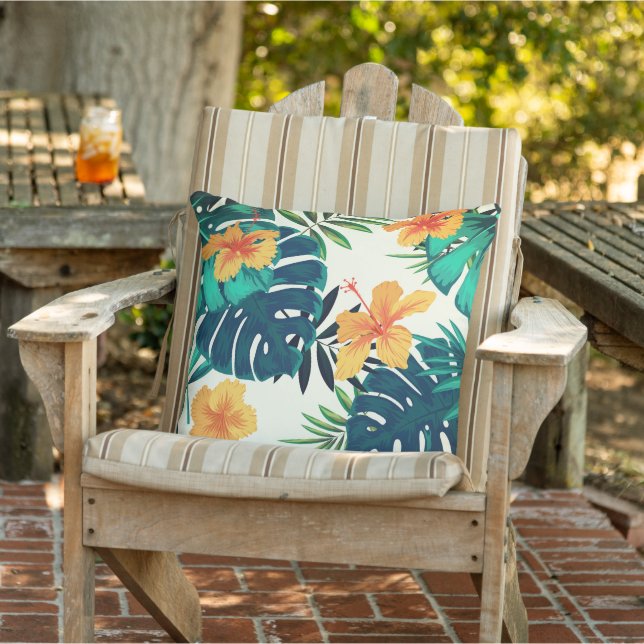 Hawaiianische Printwerbung Kissen (Stuhl )
