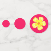 Hawaiianische Printwerbung Konfetti (Vorderseiten)