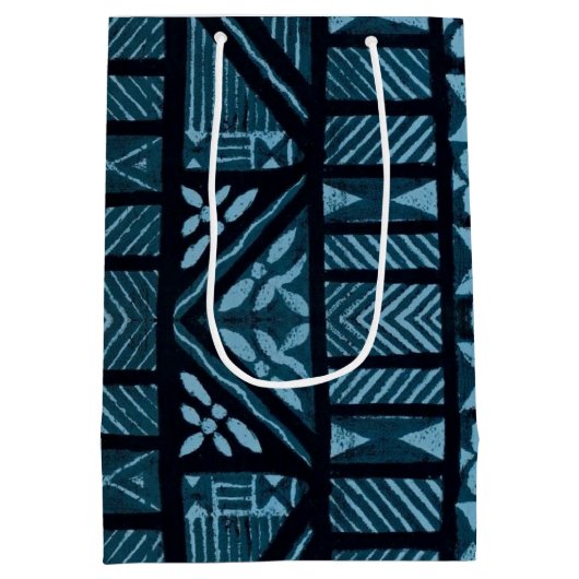 Hawaiianische Printwerbung Mittlere Geschenktüte (Rückseite)