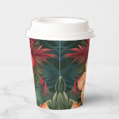 Hawaiianische Printwerbung Pappbecher (Rechts)