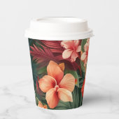 Hawaiianische Printwerbung Pappbecher (Vorderseite)