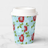 Hawaiianische Printwerbung Pappbecher (Rechts)