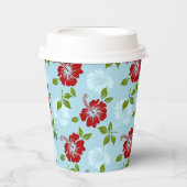 Hawaiianische Printwerbung Pappbecher (Vorderseite)