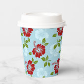 Hawaiianische Printwerbung Pappbecher (Vorderseite)