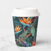 Hawaiianische Printwerbung Pappbecher (Rückseite)