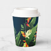 Hawaiianische Printwerbung Pappbecher (Rechts)