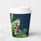Hawaiianische Printwerbung Pappbecher (Vorderseite)