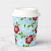 Hawaiianische Printwerbung Pappbecher (Rechts)