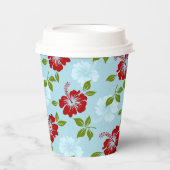 Hawaiianische Printwerbung Pappbecher (Vorderseite)