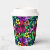 Hawaiianische Printwerbung Pappbecher (Rückseite)