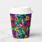 Hawaiianische Printwerbung Pappbecher (Vorderseite)