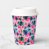 Hawaiianische Printwerbung Pappbecher (Rückseite)