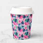 Hawaiianische Printwerbung Pappbecher (Rechts)