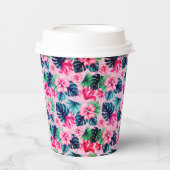 Hawaiianische Printwerbung Pappbecher (Vorderseite)
