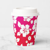 Hawaiianische Printwerbung Pappbecher (Rückseite)