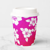 Hawaiianische Printwerbung Pappbecher (Vorderseite)