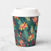 Hawaiianische Printwerbung Pappbecher (Rückseite)