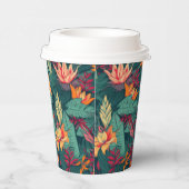 Hawaiianische Printwerbung Pappbecher (Rechts)