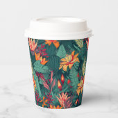 Hawaiianische Printwerbung Pappbecher (Vorderseite)