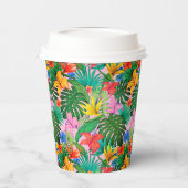 Hawaiianische Printwerbung Pappbecher (Links)
