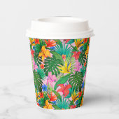 Hawaiianische Printwerbung Pappbecher (Rückseite)