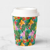 Hawaiianische Printwerbung Pappbecher (Rechts)