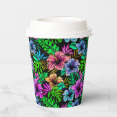 Hawaiianische Printwerbung Pappbecher (Rückseite)