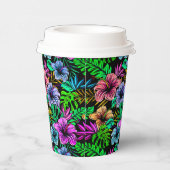 Hawaiianische Printwerbung Pappbecher (Rechts)