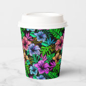 Hawaiianische Printwerbung Pappbecher (Vorderseite)