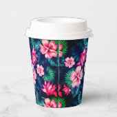 Hawaiianische Printwerbung Pappbecher (Rechts)