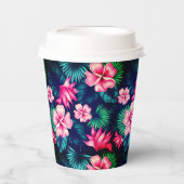 Hawaiianische Printwerbung Pappbecher (Vorderseite)