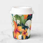 Hawaiianische Printwerbung Pappbecher (Rechts)