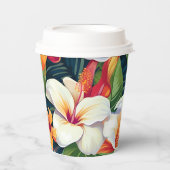 Hawaiianische Printwerbung Pappbecher (Vorderseite)