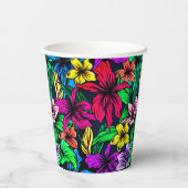 Hawaiianische Printwerbung Pappbecher (Rückseite)