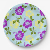 Hawaiianische Printwerbung Pappteller (Vorderseite)