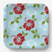 Hawaiianische Printwerbung Pappteller (Vorderseite)
