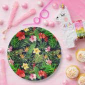 Hawaiianische Printwerbung Pappteller (Party)