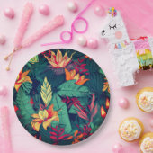 Hawaiianische Printwerbung Pappteller (Party)