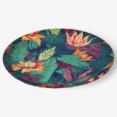 Hawaiianische Printwerbung Pappteller (Schrägansicht)