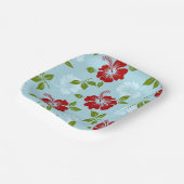 Hawaiianische Printwerbung Pappteller (Gewinkelt)