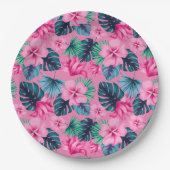 Hawaiianische Printwerbung Pappteller (Vorderseite)