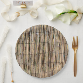 Hawaiianische Printwerbung Pappteller