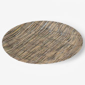 Hawaiianische Printwerbung Pappteller (Schrägansicht)